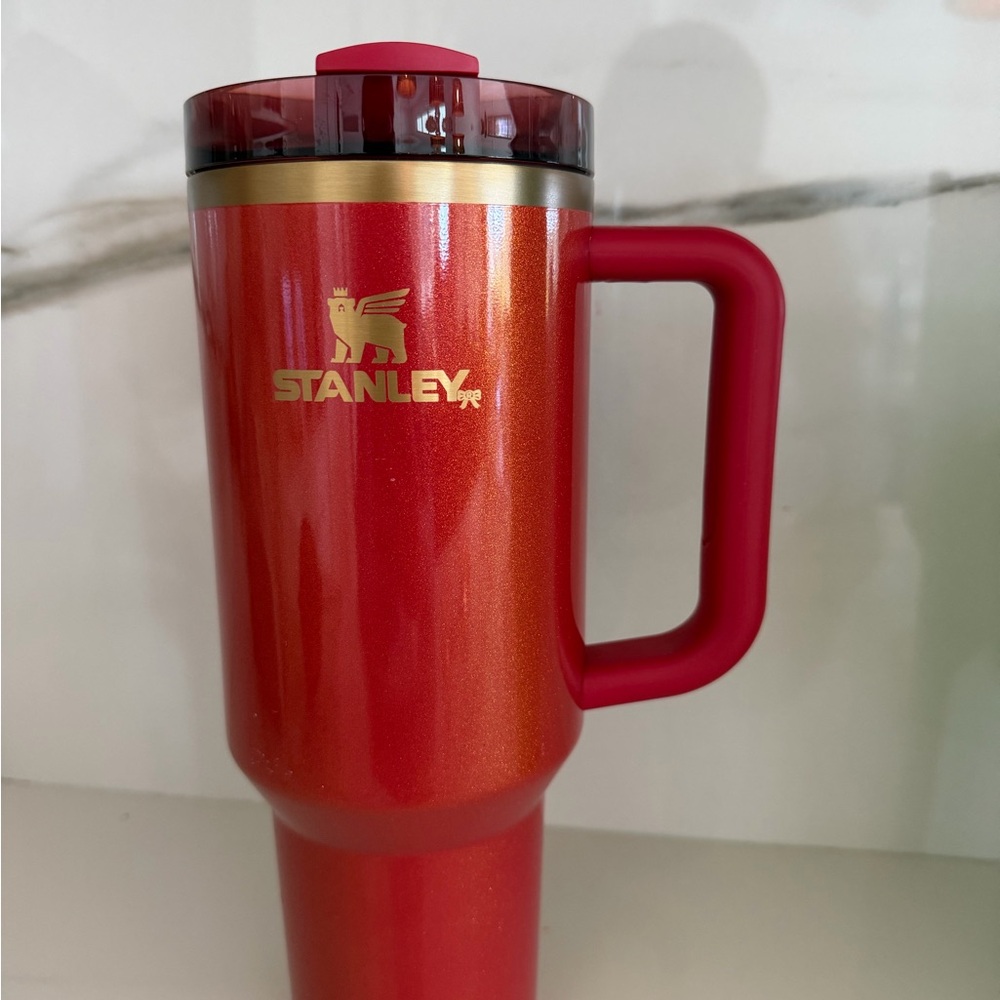 Stanley Shimmering Red Travel Mug